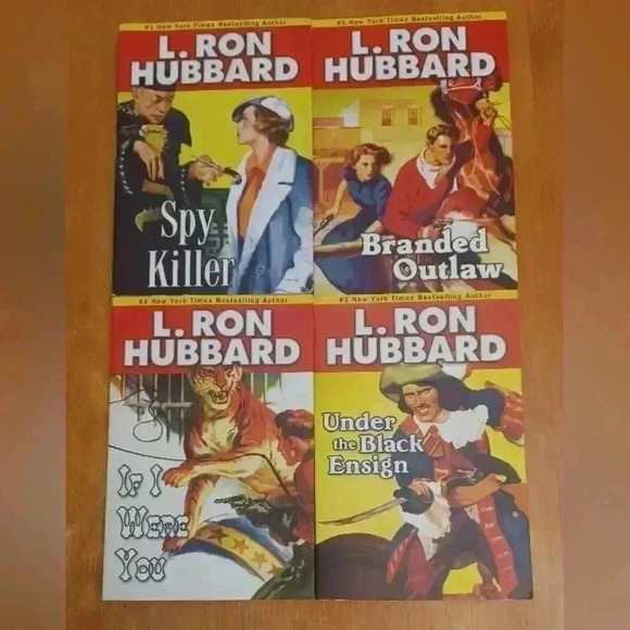 L. Ron Hubbard Set of  4 Books - Picture 1 of 3